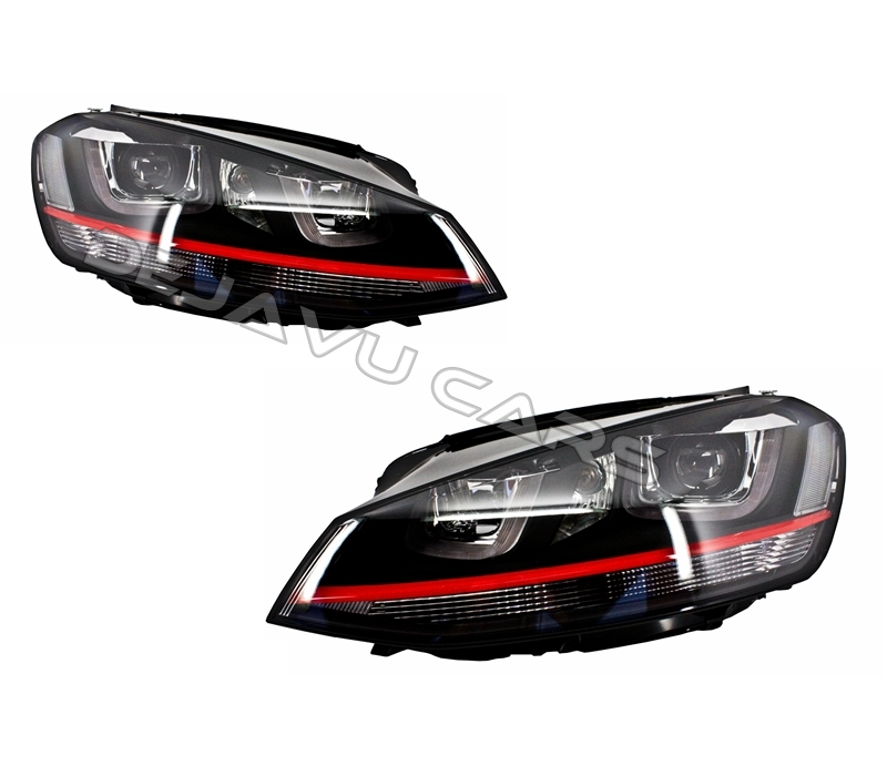 Xenon Look LED Headlights for Volkswagen Golf 7