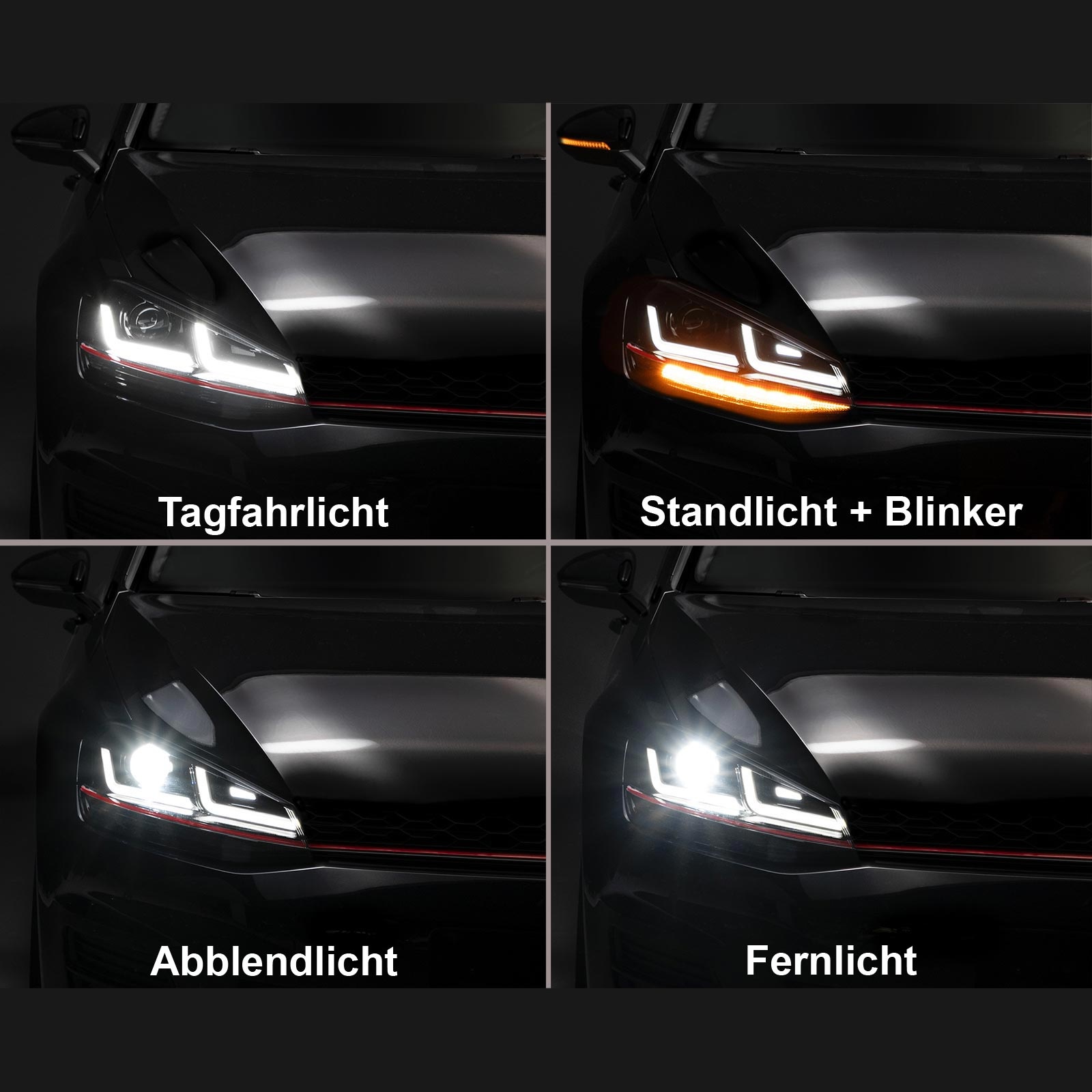 OSRAM LEDriving FULL LED Headlights for Volkswagen Golf 7 
