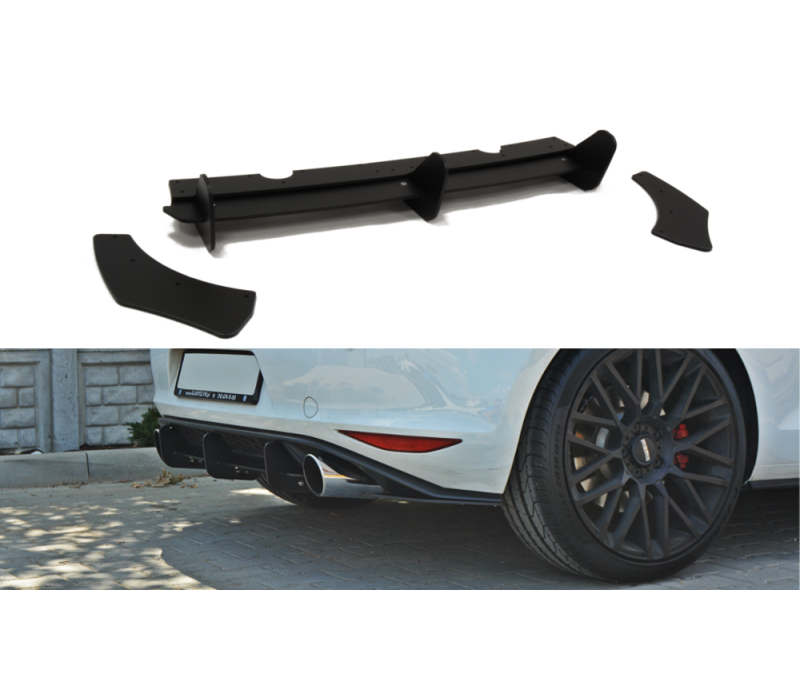 Aggressive Diffuser for Volkswagen Golf 7 GTI