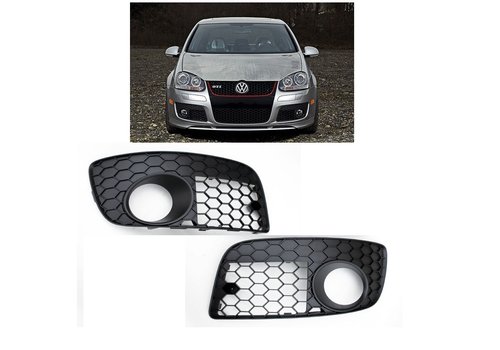 OEM Line ® Nebelscheinwerfergitter für Volkswagen Golf 5 GTI