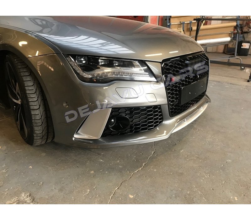 RS7 Facelift Look vordere Stoßstange für  Audi A7 4G