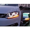 OEM Line ® Xenon Look U LED Scheinwerfer für Volkswagen Polo 6R / 6C
