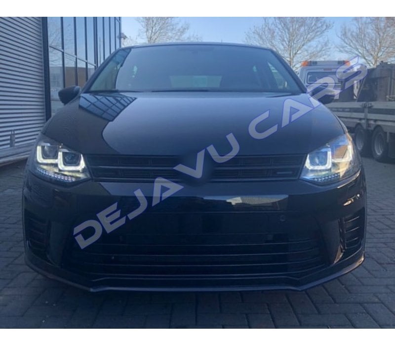 Scheinwerfer Set für VW Polo 6R + 6C in Schwarz