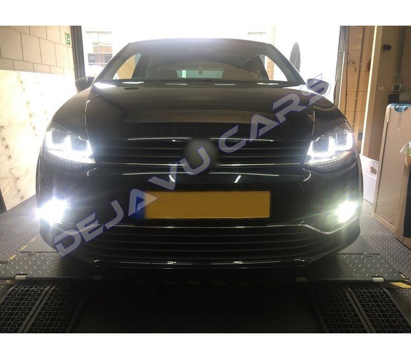 Xenon Look U LED Headlights for Volkswagen Polo 6R / 6C