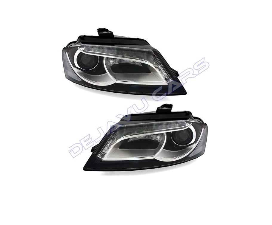 LED Headlights Bi Xenon look for Audi A3 8P 