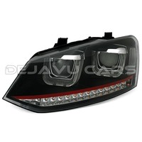 Xenon Look U LED Headlights for Volkswagen Polo 6R / 6C - GTI Look