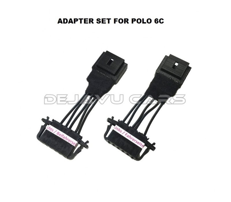 Tail lights adapter cable set for Volkswagen Polo 6R / 6C