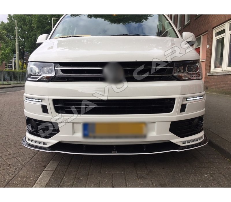 Sportline Look Front bumper + LED DRL for Volkswagen Transporter T5