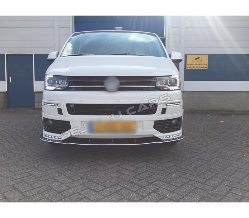 Sportline Look Front bumper + LED DRL for Volkswagen Transporter T5