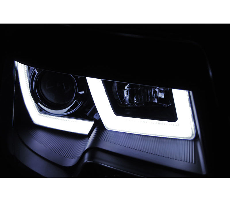 U-LED Xenon Look Koplampen voor Volkswagen Transporter T5