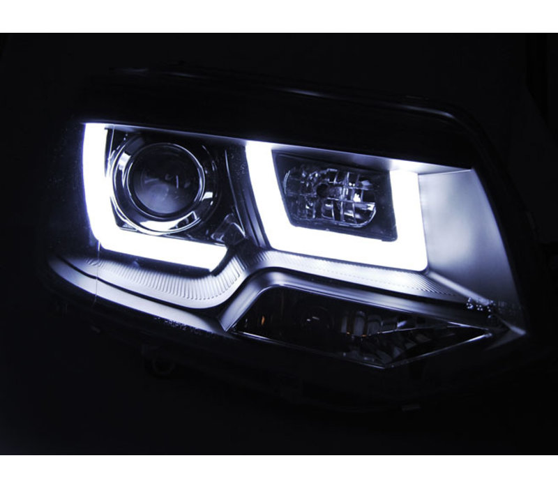 U-LED Xenon Look Scheinwerfer für Volkswagen Transporter T5