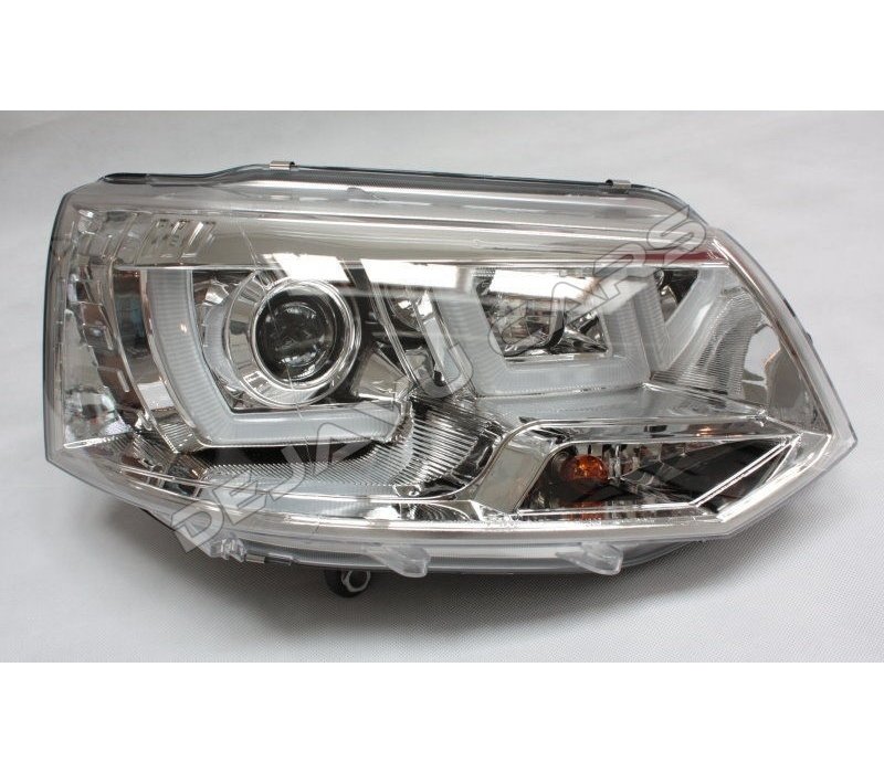 U-LED Xenon Look Headlights for Volkswagen Transporter T5