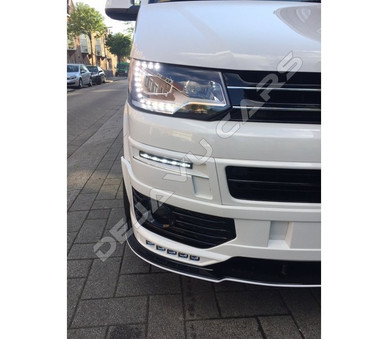 Bi Xenon Look LED Headlights for Volkswagen Transporter T5