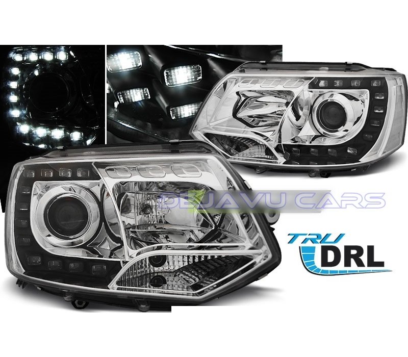 LED Xenon Look Headlights for Volkswagen Transporter T5