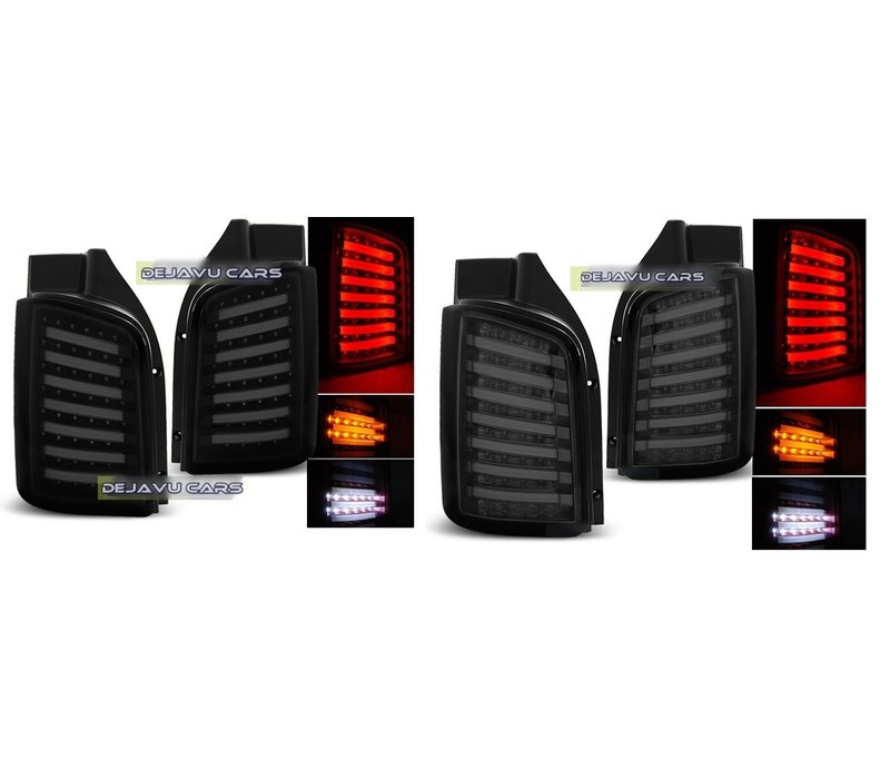 LED BAR Achterlichten voor Volkswagen Transporter T5 / T5.1 (2-achterdeuren)
