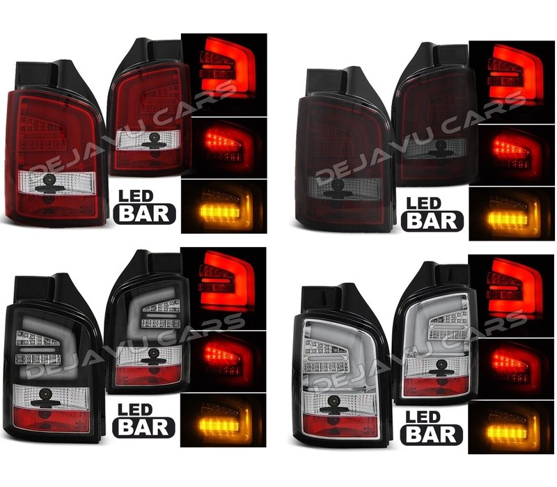 LED BAR Tail Lights for Volkswagen Transporter T5.1