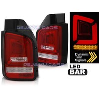 Dynamic LED BAR Tail Lights for Volkswagen Transporter T5.1