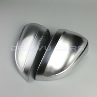 Matt Chrome Mirror Caps for Audi A4 B9 8W, S4, S line & A5 B9 F5, S5, S line