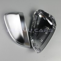 Matt Chrome Mirror Caps for Audi A4 B9 8W, S4, S line & A5 B9 F5, S5, S line