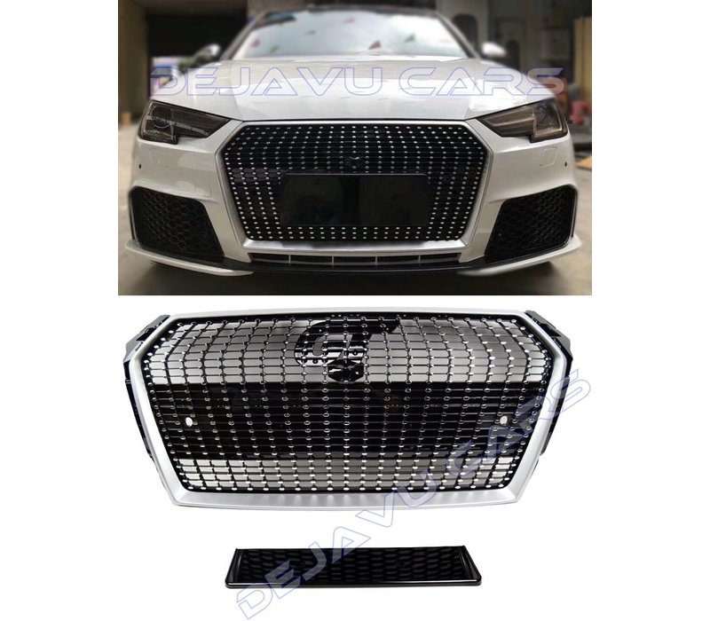 Diamond Look Front Grill for Audi A4 B9