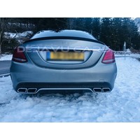 AMG Look Tailgate spoiler lip for Mercedes Benz C-Class W205