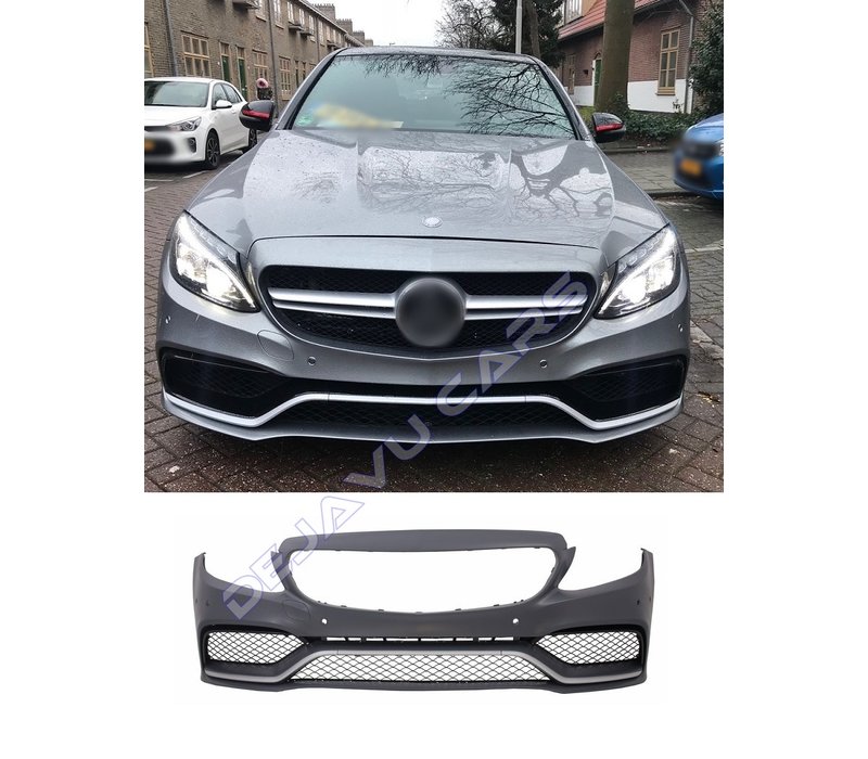 C63 AMG Look Voorbumper voor Mercedes Benz C-Klasse W205