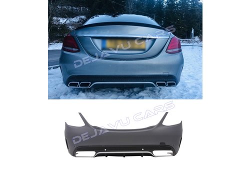 OEM Line ® C63 AMG Look Rear bumper for Mercedes Benz C-Class W205