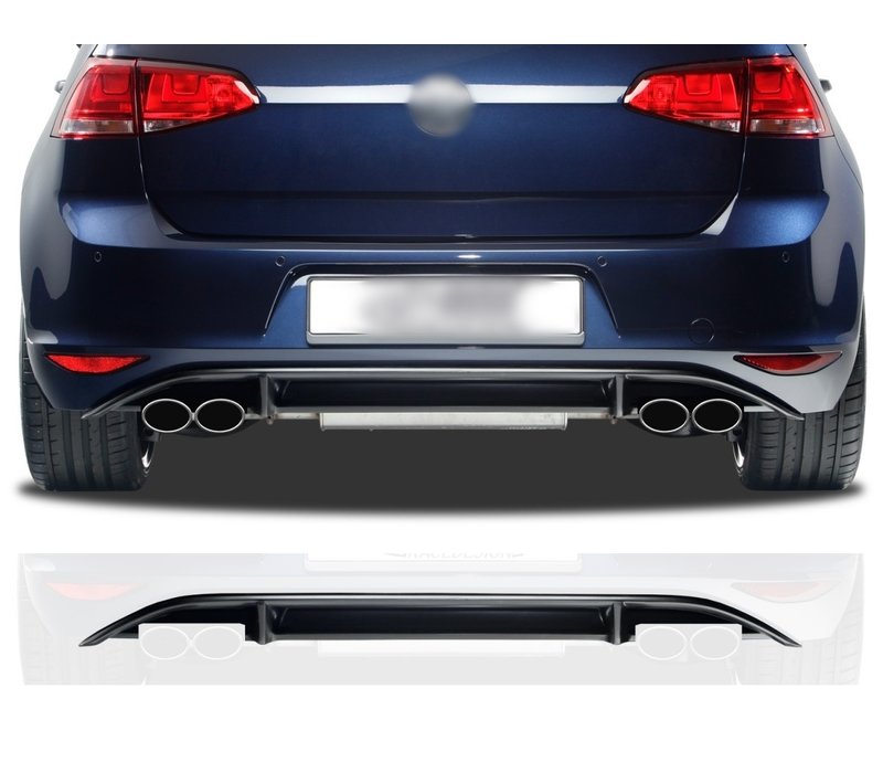 R Look Diffuser for Volkswagen Golf 7