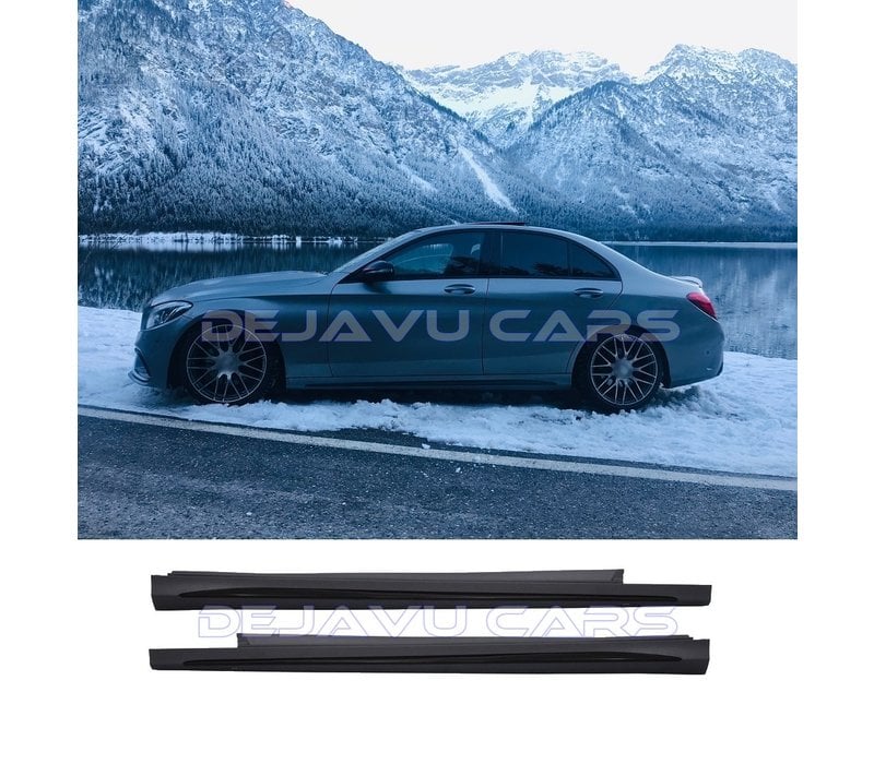 AMG  Look Side skirts for Mercedes Benz C-Class W205