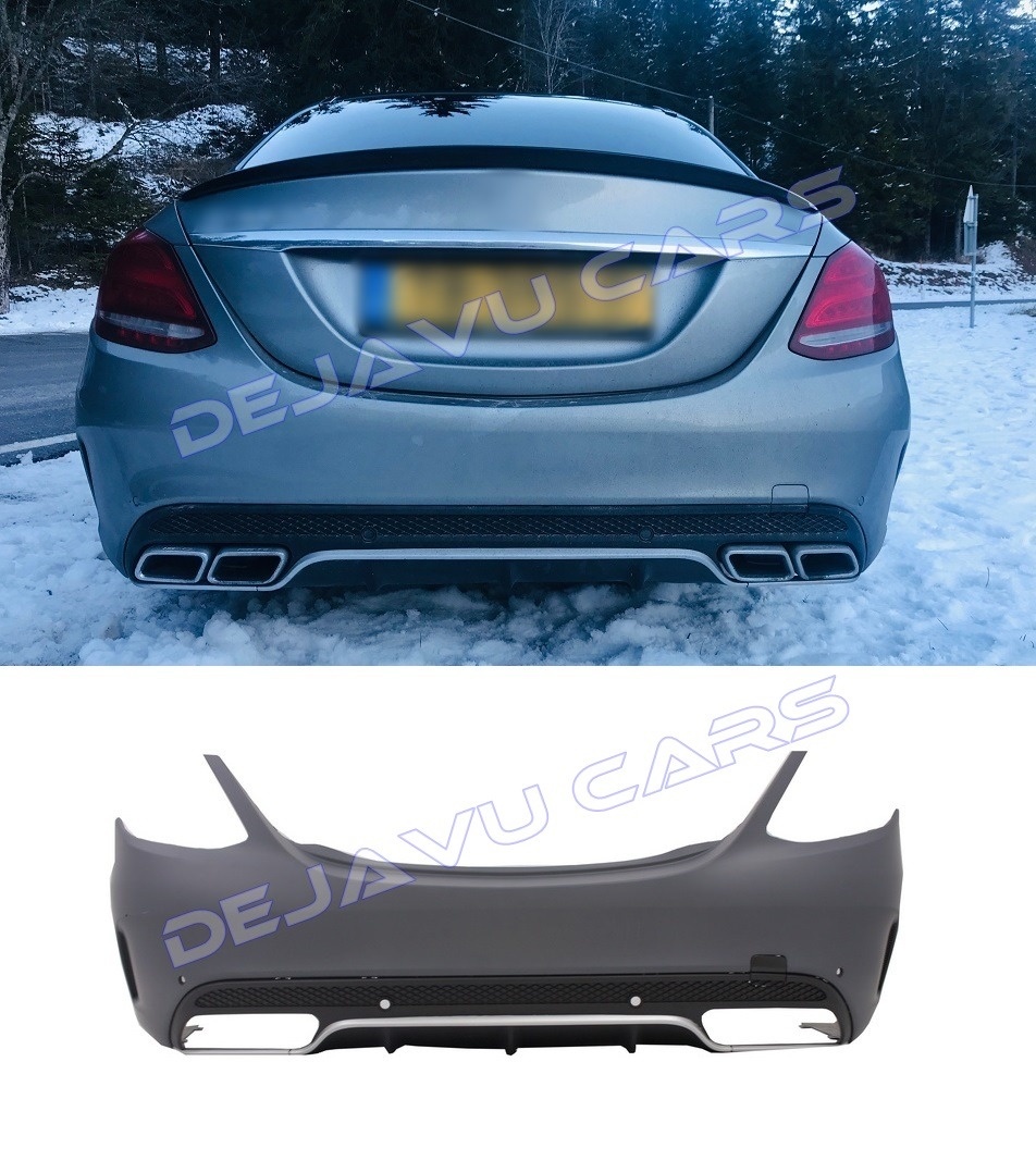 C63 AMG Look Body Kit for Mercedes Benz C-Class W205 - Dejavu Cars ...