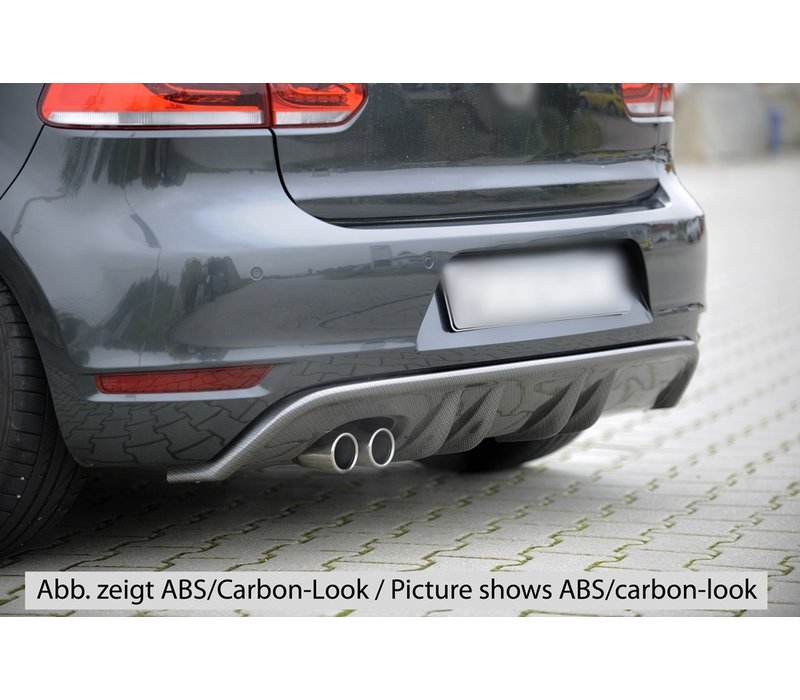 Diffuser for Volkswagen Golf 6 GTD