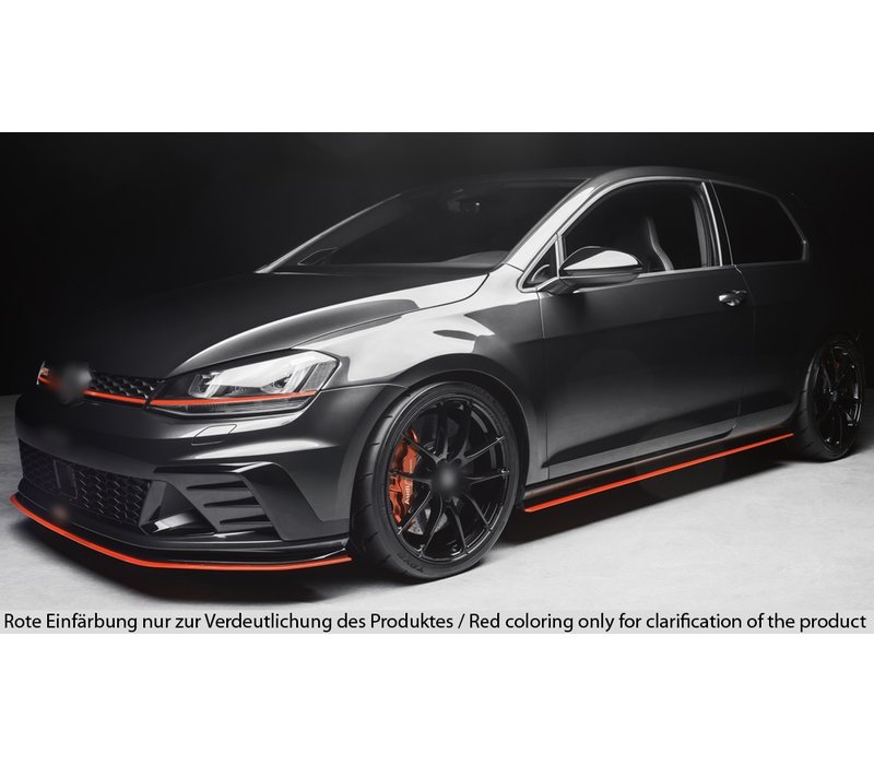 Seitenschweller Diffusor für Volkswagen Golf 7 GTI Clubsport