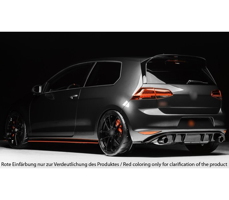 Seitenschweller Diffusor für Volkswagen Golf 7 GTI Clubsport