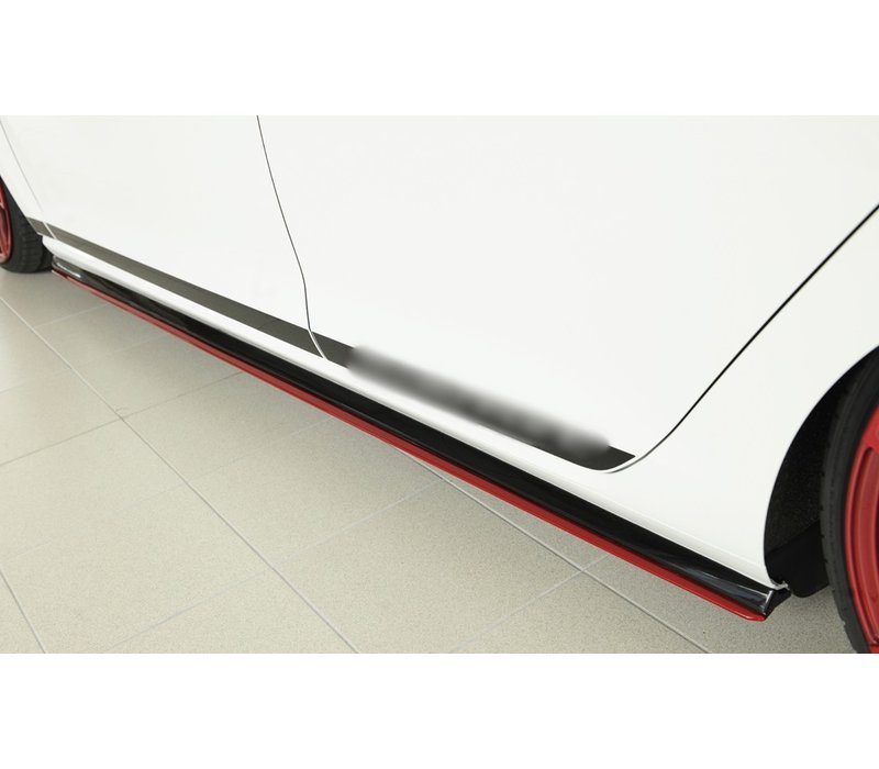 Side skirts Diffuser voor Volkswagen Golf 7 GTI Clubsport