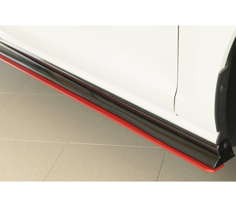 Side skirts Diffuser voor Volkswagen Golf 7 Facelift GTI - TCR