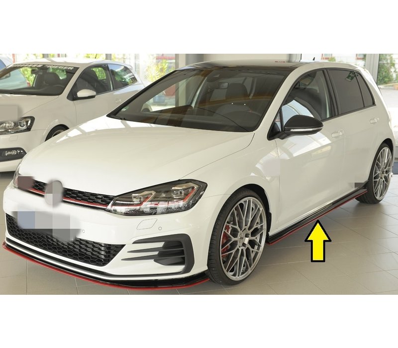 Seitenschweller Diffusor für Volkswagen Golf 7 Facelift GTI - TCR