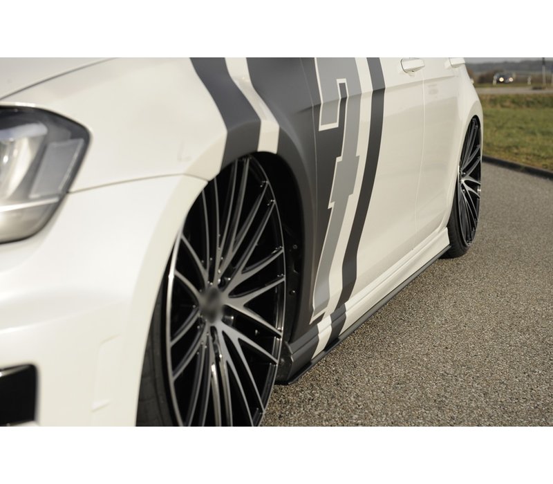 Seitenschweller Diffusor für Volkswagen Golf 7 R / R line