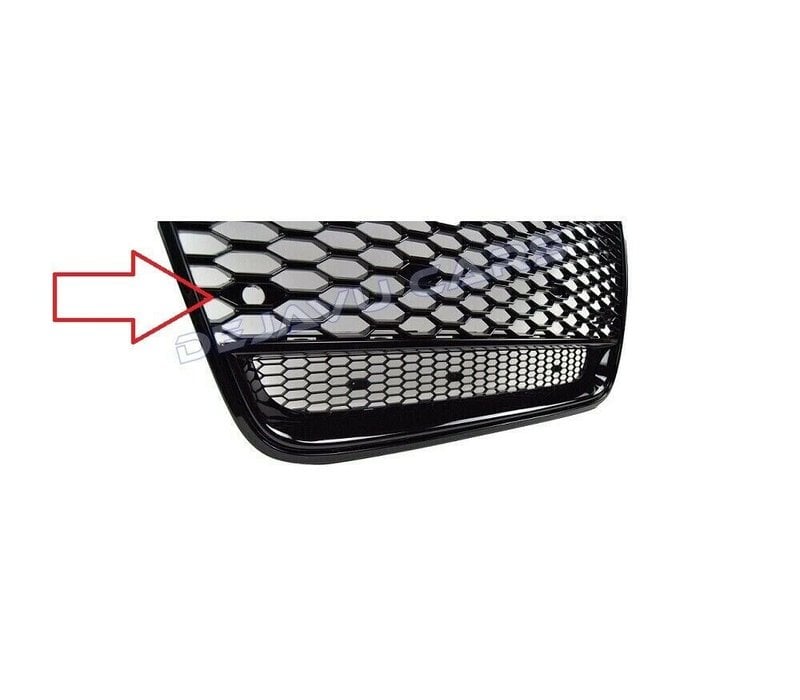 2X PDC houder for Audi RS1 RS3 RS4 RS5 RS6 RS7 TT RS Q2 Q3 Q5 Q7 Look Front Grill