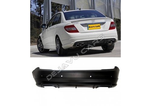 OEM Line ® C63 AMG Look Rear bumper for Mercedes Benz C-Class W204