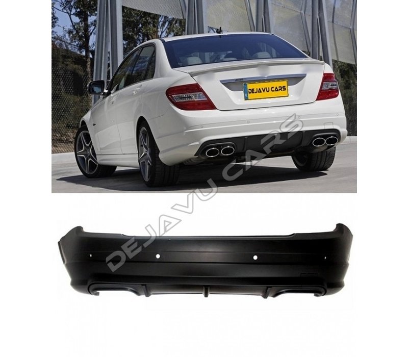 C63 AMG Look Rear bumper for Mercedes Benz C-Class W204