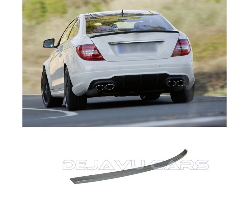 AMG Look Tailgate spoiler lip for Mercedes Benz C-Class W204 Coupe