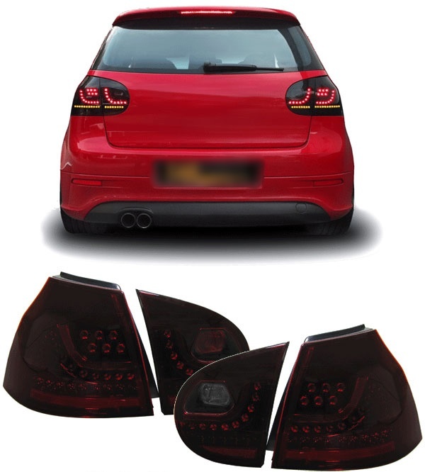 R20 / GTI Look LED Tail Lights for Volkswagen Golf 5 WWW