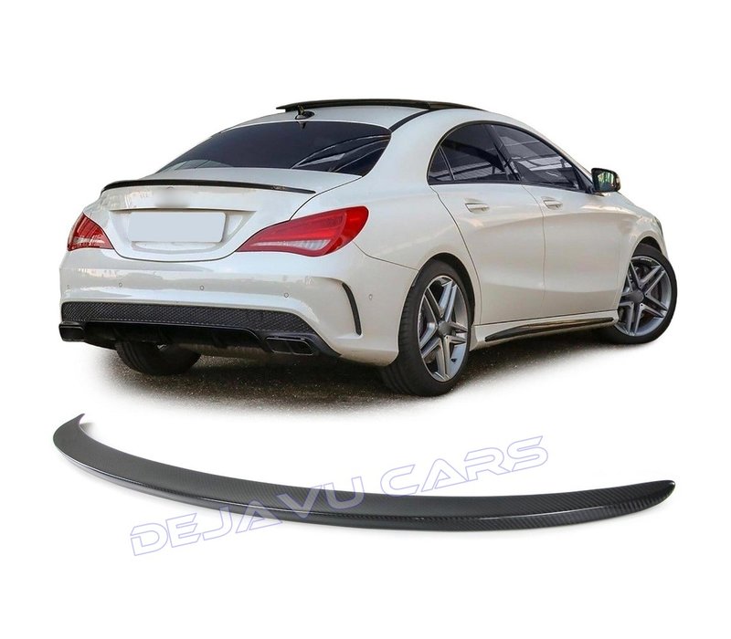 Carbon AMG Look Tailgate spoiler lip for Mercedes Benz CLA-Class W117 / C117