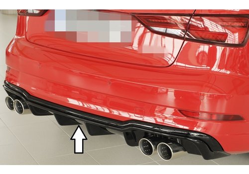 Rieger Tuning S3 Look Diffuser for Audi A3 8V S line