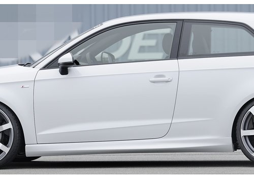 Rieger Tuning S line S3 RS3 Look Side Skirts for Audi A3 8V