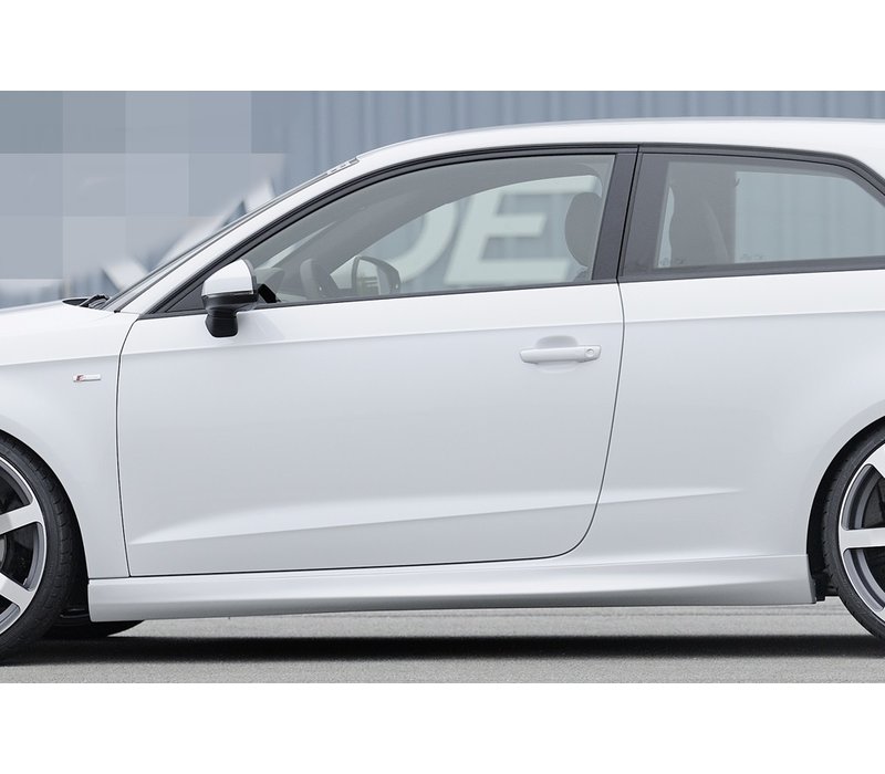 S line S3 RS3 Look Side Skirts for Audi A3 8V