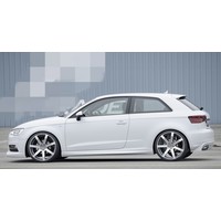 S line S3 RS3 Look Side Skirts for Audi A3 8V