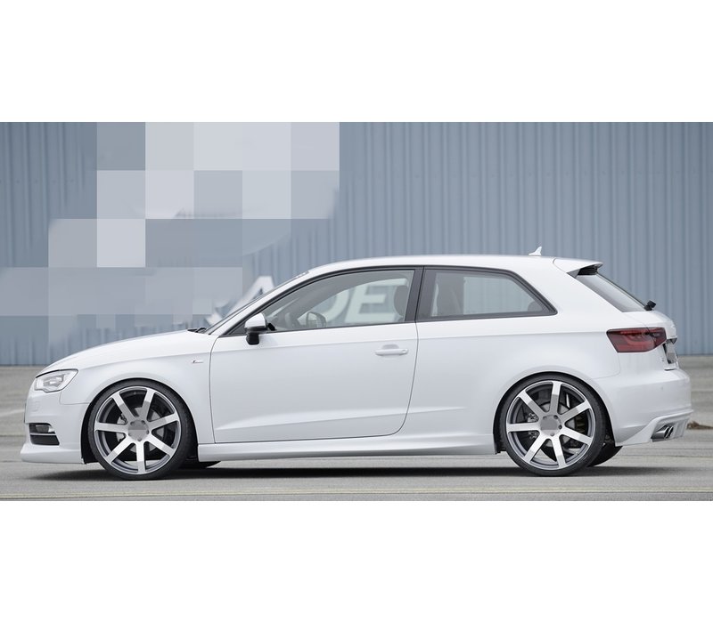 S line S3 RS3 Look Side Skirts for Audi A3 8V