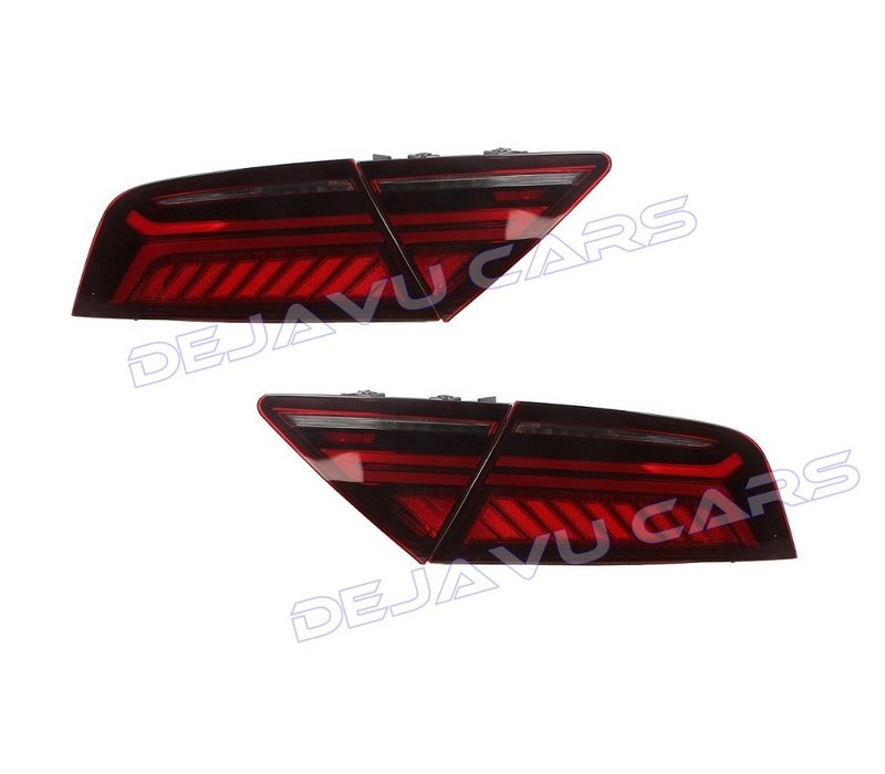 Facelift Look Dynamisch Matrix LED Rückleuchten für Audi A7 4G / S7 / RS7