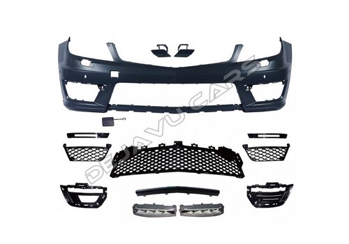 OEM Line ® Facelift C63 AMG Look vordere Stoßstange für Mercedes Benz C-Klasse W204